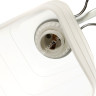 Люстра N2260/3 WT+CH Е27 3*40Вт (h=320; d=490) S=12м2 VERNER LIGHTING *1