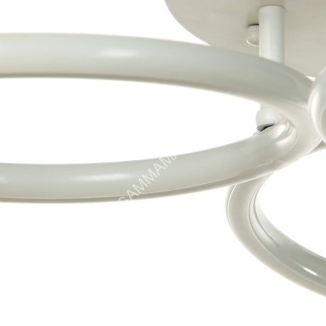 Люстра YT114/3 WT 70W LED 220V пульт 3000К-6,500К 3-режима (h-115; d-660) S=18м2 VERNER LIGHTING *1