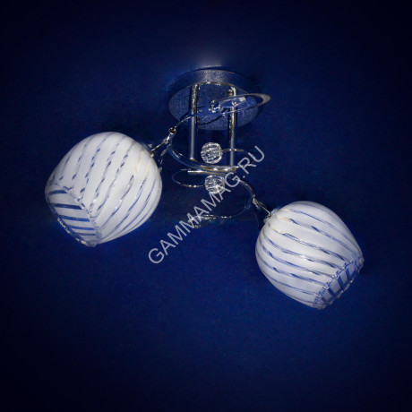 Люстра А2376/2 CH 2*40Вт Е27 (h=270; d=500) VERNER LIGHTING *1