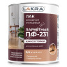 Лак ПФ-231 паркетный глянцевый 2,4 кг Лакра *1/3/198