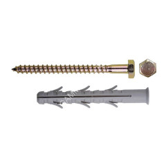 Дюбель фасадный BROZEX TSX-S 10,0*140 (4шт) *10/100
