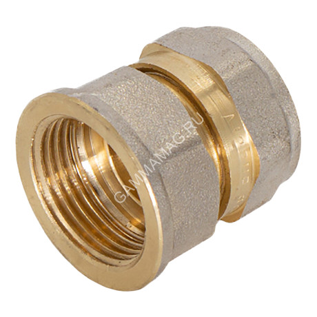 Муфта переходная 20х3/4"(_20) цанга/мама CTM CCF02034 *10/100