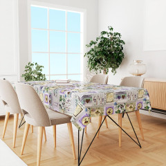 Клеёнка на нетканой основе "Carnelia" "Лаванда" 1,40м CL-2150 *20