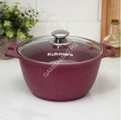 Кастрюля алюм. литая а/приг. Kukmara "Trendy style" Mystery 3,0л Ст.кр. к31tsm *1/3