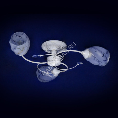 Люстра N2272/3 WG Е27 3*40Вт (h=210; d=600) VERNER LIGHTING *1