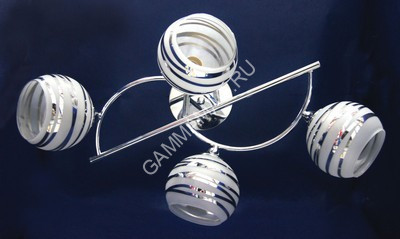 Люстра К0718/4 Космос 4*60W E27 (h=240, w=340, l=560) VERNER LIGHTING *1