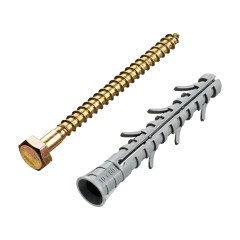 Дюбель фасадный BROZEX TSX-S 10,0*80 (4шт) *10/100