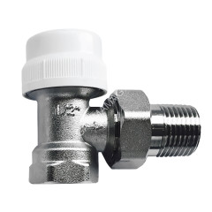 Клапан радиаторный термостатический угловой 1/2"(_15) М/П CTM CARTVA12 *1/2