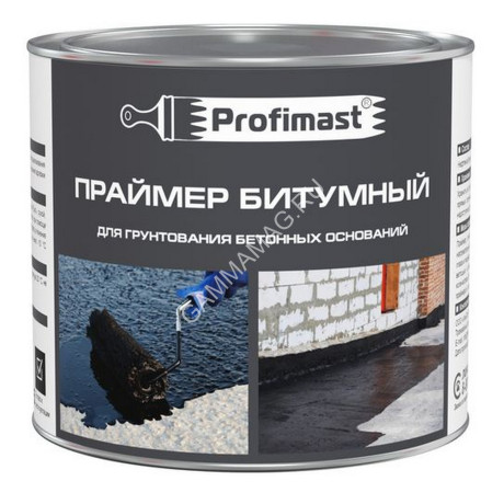 Праймер битумный 5 л/ 4,5 кг PROFIMAST *1/4/96