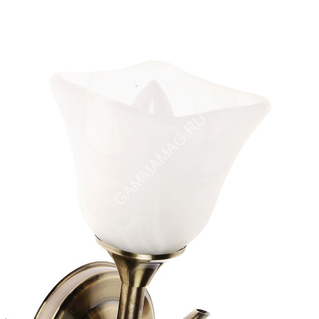 Бра K1373/1W АВ Кувшинка 1*60W E14 220V (h=300, w=170, l=190) VERNER LIGHTING *1