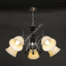 Люстра N0538/5 CH+BK 5*40W E14, 220V VERNER LIGHTING *1