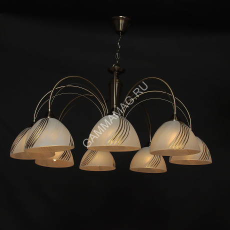 Люстра N3325/8 8*40W Е27 (q-840 h-650) VERNER LIGHTING *1