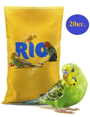 Rio 20кг корм для волнистых попугайчиков основной рацион