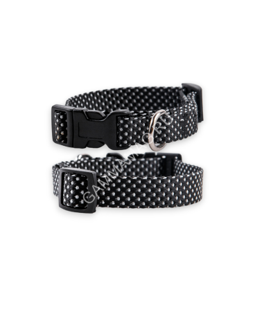 Ошейник (Аркон) Dog&Vogue NEO нейлон шир. 25 мм, 40-60 см черный