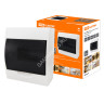 Бокс ЩРН-П-8мод. IP41 (пластик, 39*44*53) рейка DIN TDM SQ0901-0003 *1/20