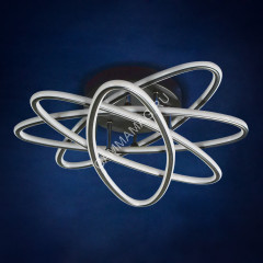 Люстра YT171/4 4*25W*3000K+4*25W*6500K пульт (q-550;h-160) S=24м2 VERNER LIGHTING *1