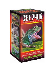Аква Меню 0,015-0,02кг Сверчок 50шт свежемороженный корм для рептилий (коробка) New