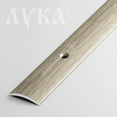 Порог-стык УЗКИЙ ПС 02 900мм 087 дуб беленый (19,5*3,5мм) Лука *1/6/72