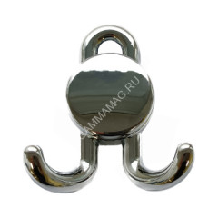 Крючок мебельный ХРОМ DMZ-30020/303732 ТРОДОС *10