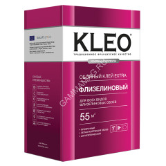 Клей для обоев флизелиновый 380г EXTRA 55 KLEO *1/16/480