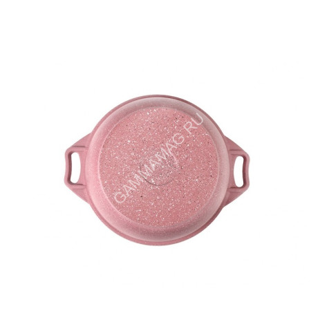 Кастрюля алюм. литая а/приг. Kukmara "Trendy style" Rose 3,0л Ст.кр. к31tsr *1/3