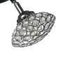 Люстра N2281/3 CH+BK G9 220V 25 W (h=280; d=520) VERNER LIGHTING *1 *