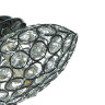 Люстра N2281/3 CH+BK G9 220V 25 W (h=280; d=520) VERNER LIGHTING *1 *