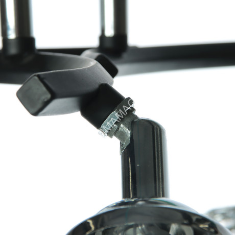 Люстра N2281/3 CH+BK G9 220V 25 W (h=280; d=520) VERNER LIGHTING *1 *
