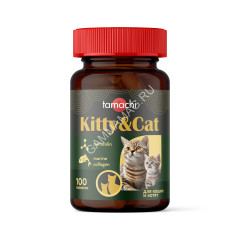 Tamachi Kitty&amp;Сat 100таб витаминно-минеральный комплекс для котят и беременных и кормящих кошек