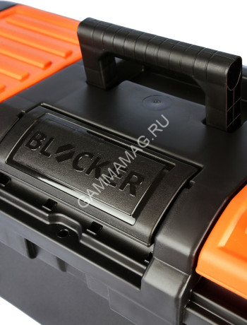 Ящик д/инструмента пластм. "Blocker Boombox 24" черный/оранжевый BR3942ЧРОР *1/4