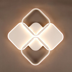 Люстра 2321/96W white 500*500 мм 3 реж., пульт S=20м2 VERNER LIGHTING *1