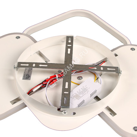 Люстра 2321/96W white 500*500 мм 3 реж., пульт S=20м2 VERNER LIGHTING *1