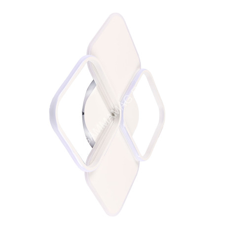 Люстра 2321/96W white 500*500 мм 3 реж., пульт S=20м2 VERNER LIGHTING *1