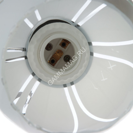 Люстра N2299/2 BCH 2*40W E27, 220V (250*300*520) S=8м2 VERNER LIGHTING *1