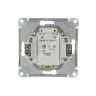 Механизм выключателя "Glossa" 1кл. бежевый с подсветкой GSL000213 *20