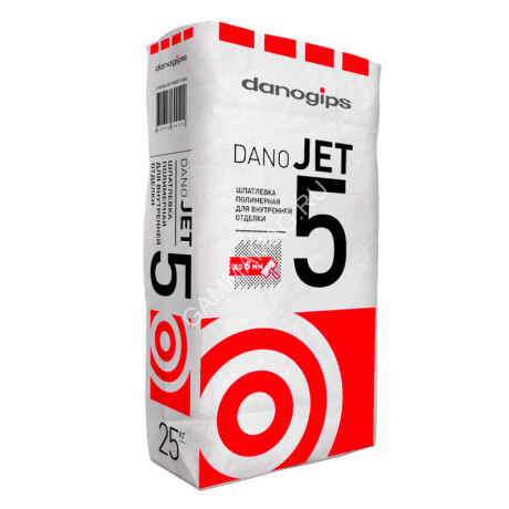 Шпаклевка полимерная выравнивающая 25 кг Dano JET5 *1/42