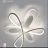 Люстра 2334/160W white 500 мм 3 реж., пульт S=25м2 VERNER LIGHTING *1