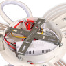 Люстра 2334/160W white 500 мм 3 реж., пульт S=25м2 VERNER LIGHTING *1
