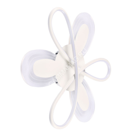 Люстра 2334/160W white 500 мм 3 реж., пульт S=25м2 VERNER LIGHTING *1