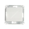 Механизм выключателя "Glossa" 1кл. белый GSL000111 * 1/20
