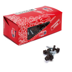 Саморезы кровельные BROZEX коробка 5,5*25 (100шт) RAL 8017 темно-коричневый *6