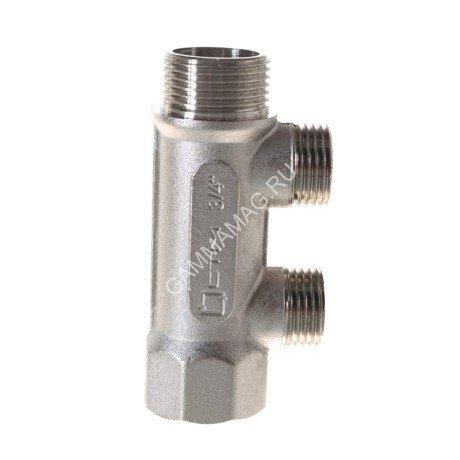 Коллектор 2 выхода НР 3/4"х1/2" CTM C2MM3412 *1/60