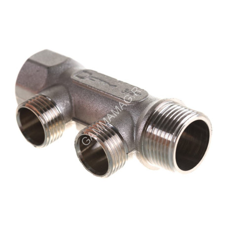 Коллектор 2 выхода НР 3/4"х1/2" CTM C2MM3412 *1/60