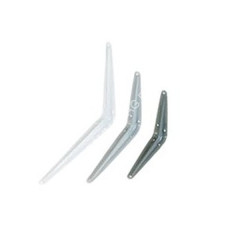 Уголок д/полок 250*200 белый Нора-М *2/24/288