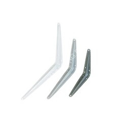 Уголок д/полок 250*200 белый Нора-М *2/24/288
