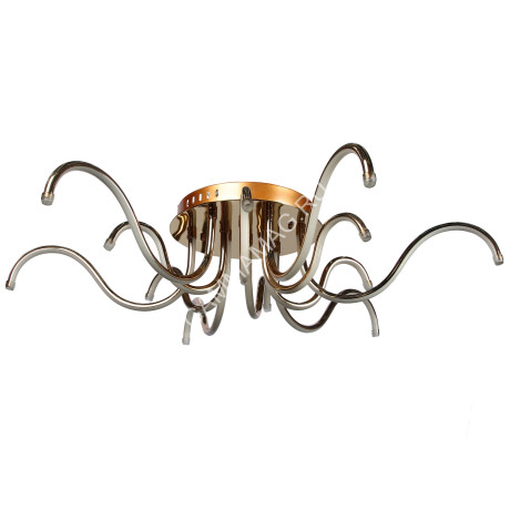 Люстра YT208/12 114W LED 220V пульт 3000K 3 реж (h-195; d-940) VERNER LIGHTING *1 *
