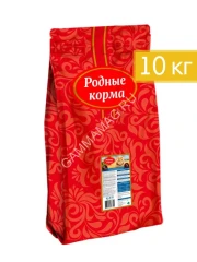 Родные корма 10кг (3,5 пуда) сухой корм для стерилизованных кошек (537741)