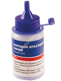 Порошок красящий синий 50 г к рулетке (арт. 2505900) "Т4Р" *1/40/120