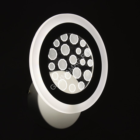 Бра YH562/1W WT 19W LED 220V 3000К-6500К (h=65, w=200, l=230) б/пульта VERNER LIGHTING *1