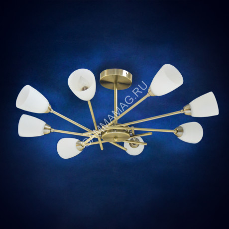 Люстра N3344/8 8*40W E27 (q-700 h-260) VERNER LIGHTING *1
